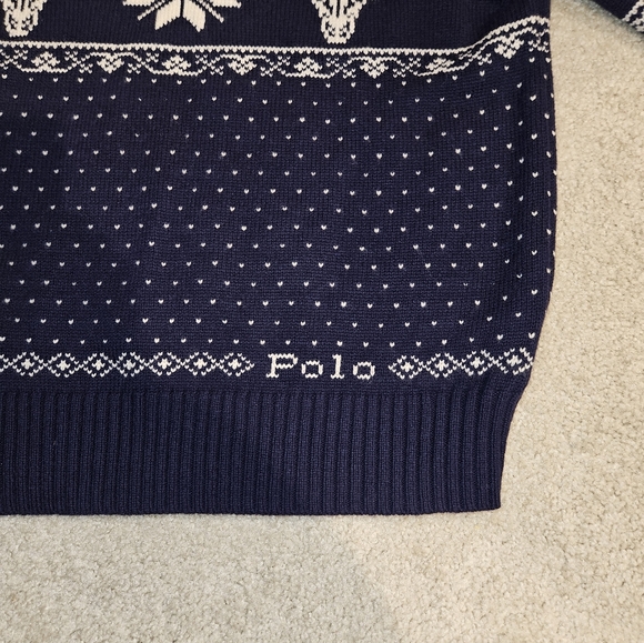 Polo Ralph Lauren Christmas Sweater - Picture 4 of 7